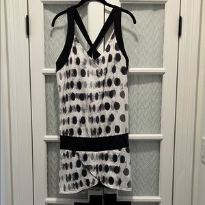 lululemon athletica Black and White Mini Dress